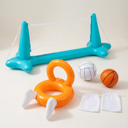 Inflatable Pool Games Set for Family Water Fun