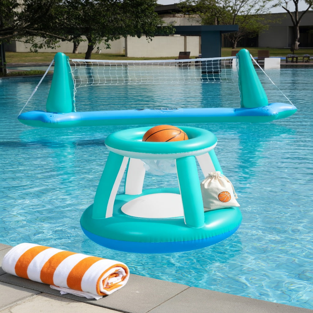 Pool days were missing something fun