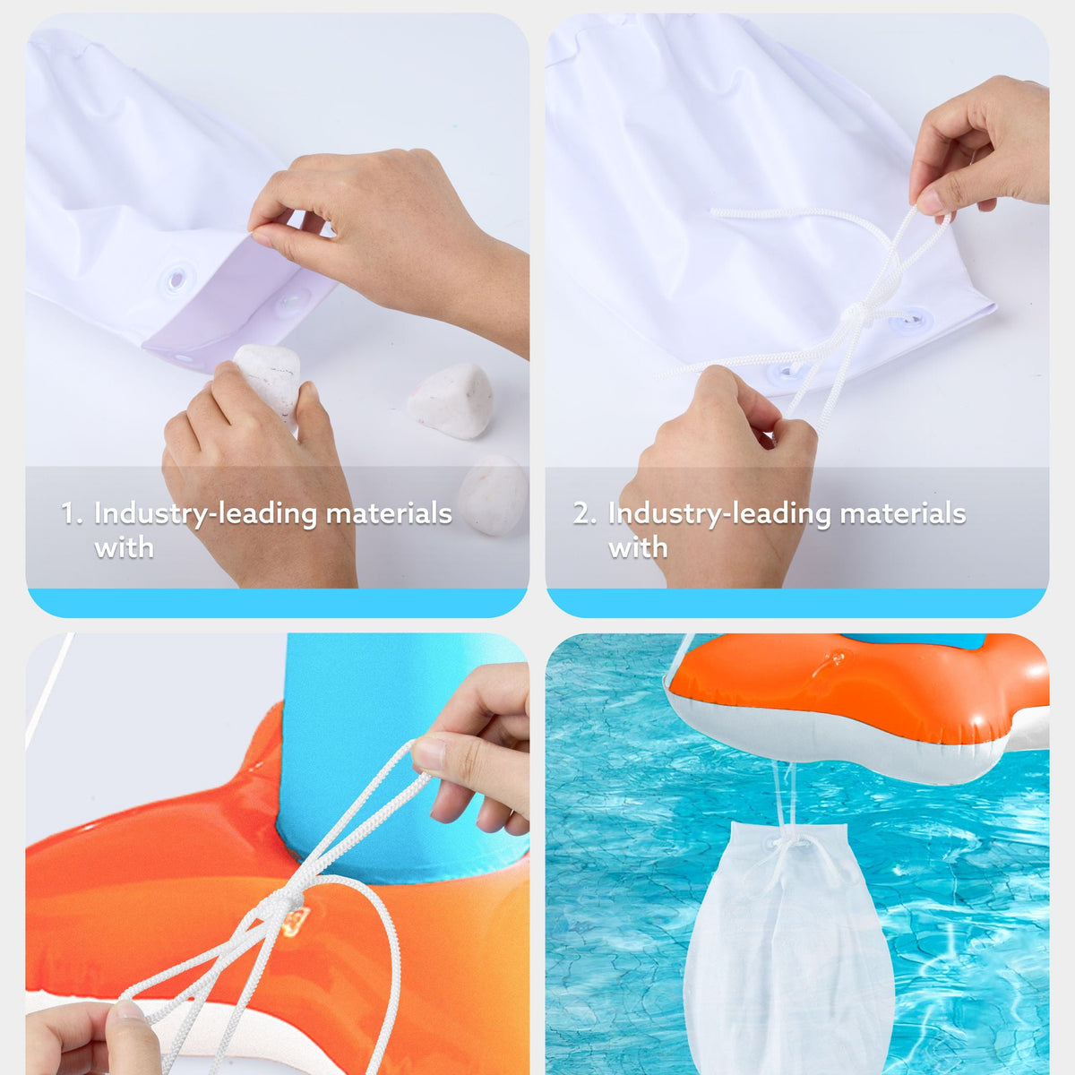 Inflatable Pool Games Set for Family Water Fun